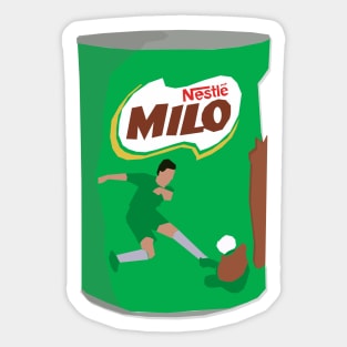 Milo Chocolate Powder Sticker